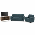 Imagen de Juego de Living 3 + 2 completo Con Rack Mueble 43"