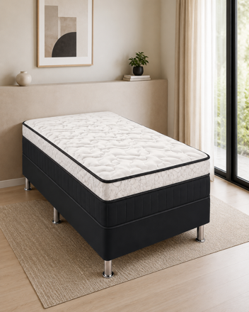 Imagen de Conjunto Sommier Grand Tech 1 Plaza y Media 28cm