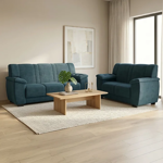 Imagen de Juego Sillón Deluxe Ortopédico 3+2 Cuerpos Terciopelo Dancol