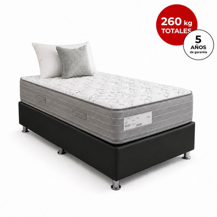 Imagen de Conjunto sommier APL Bral 1,88x0,88