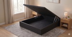 Imagen de Conjunto  sommier baulera Bellagio High Steel 20cmx1,88x1,10m