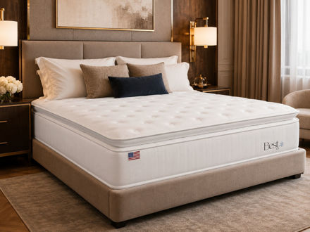 Imagen de Colchon Extra King 203x193 30cm Alto Best Latex Premium Dancol