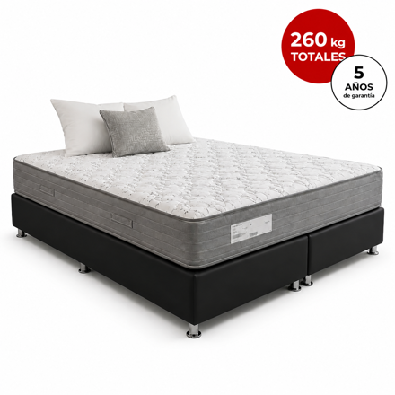 Imagen de Conjunto Sommier BRAL Extra King  203x193
