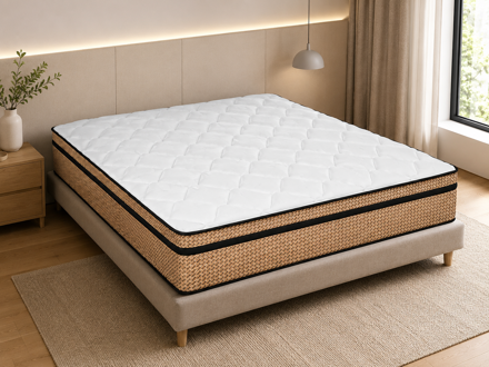 Imagen de Colchon 2 Plazas 138x188 Selectus 24cm D45 Alta Densidad