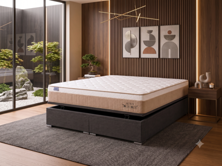 Imagen de Conjunto Baulera Auris Gel Extra King 32cm
