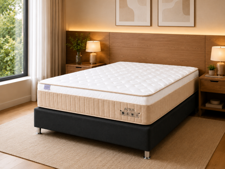 Imagen de Conjunto Sommier Auris Gel 2 Plazas 32cm