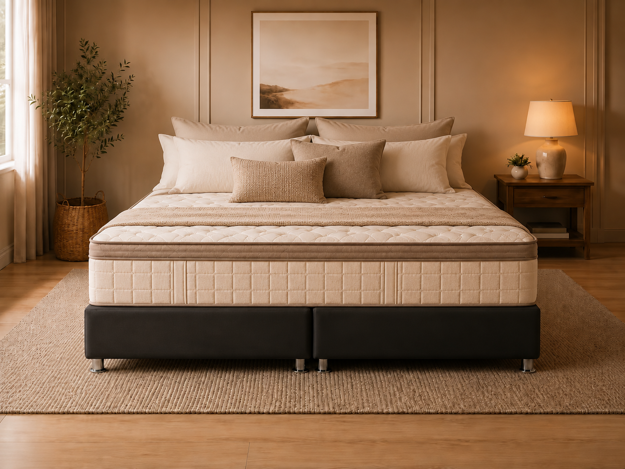 Imagen de Conjunto Sommier Royal Látex King 36cmx1,98mx1,78m