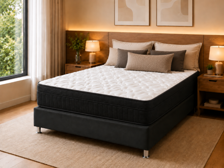 Imagen de Conjunto Sommier Bellagio Superlastic 2 Plazas 20cm