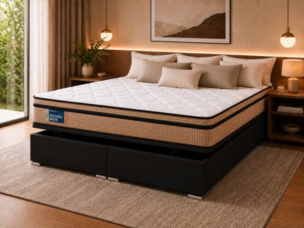 Imagen de Conjunto Baulera Selectus Extra King  24cm