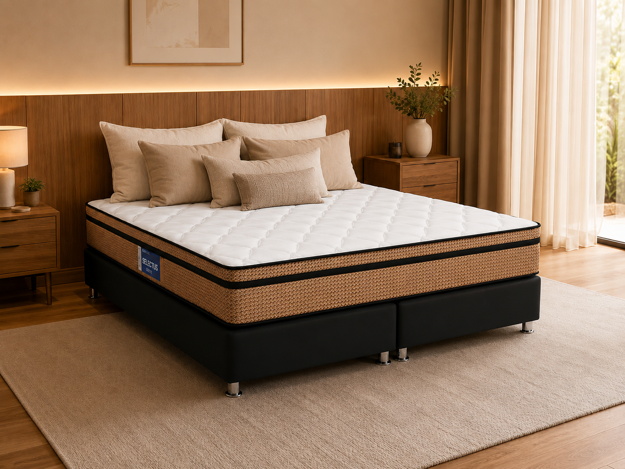 Imagen de Conjunto Sommier Selectus Queen 24cm