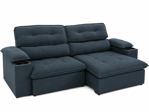 Imagen de Sillón Reclinable Liverpool Azul Petróleo 2,40m