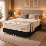 Imagen de Conjunto Sommier Climate Copper Queen 35cm