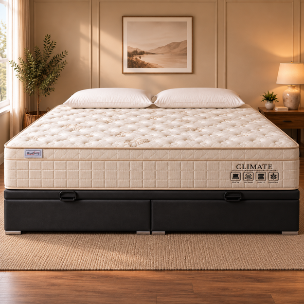 Imagen de Conjunto Baulera Climate Copper Extra King 35cm