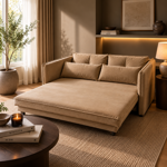 Imagen de Sillón Cama Sophia Capuccino