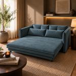 Imagen de Sillón Cama Sophia Petróleo
