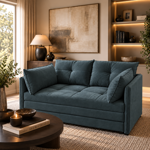 Imagen de Sillón Cama Sophia Petróleo