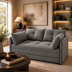 Imagen de Sillón Cama Sophia Gris