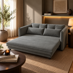 Imagen de Sillón Cama Sophia Gris