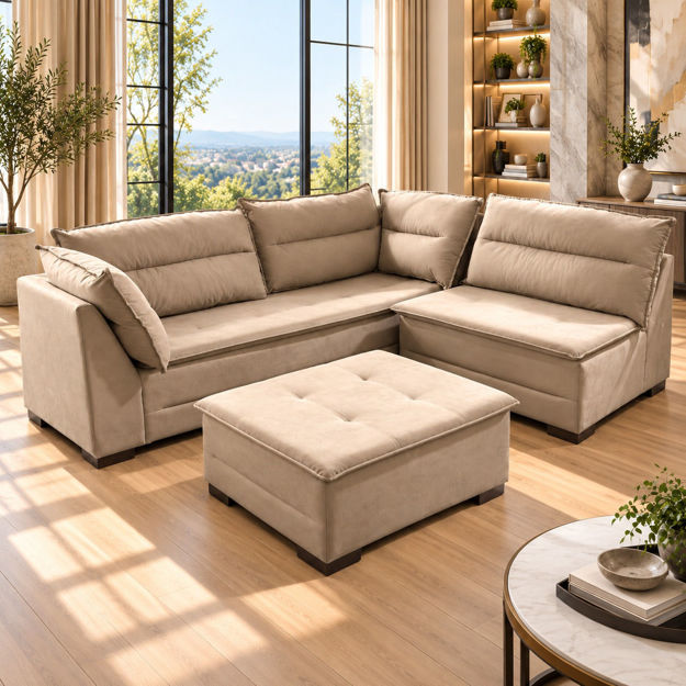 Imagen de Juego de Sillones Quebec Capuccino